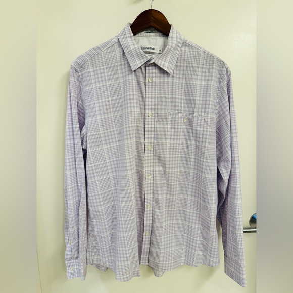 Calvin Klein Men’s Casual Button Down Shirt. Long sleeve. Large. - Picture 1 of 12